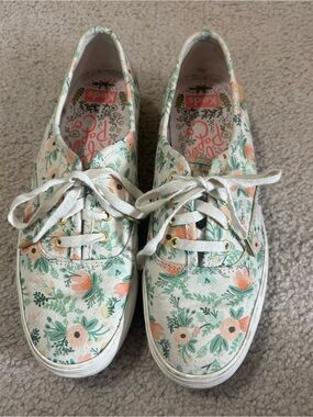 Keds x Rifle Paper Co. Triple Flip Platform Sneakers